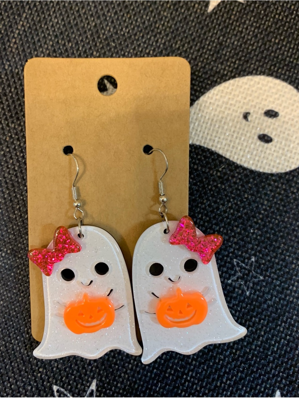 Girlie Ghost Earrings!!